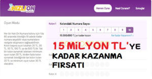 Hızlı on numara kaç TL?